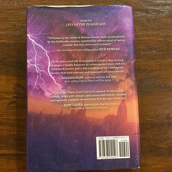 YA/ Teen Chapter Book: City of the Plague God-The Adventures of Sik Aziz Book 1 - Picture 3 of 7